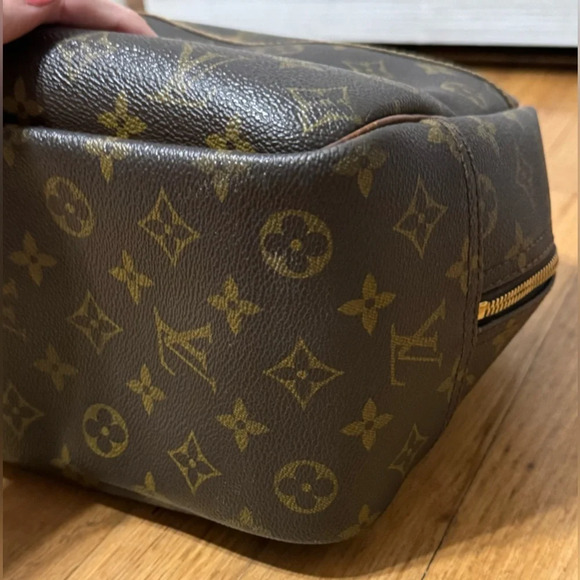 Louis Vuitton Monogram Satchel in Brown and Tan - Picture 8 of 16